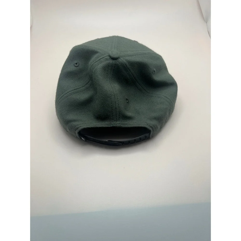Nike SB Youth Snapback Hat Forest Green Black Flat Brim Cap 617846-314